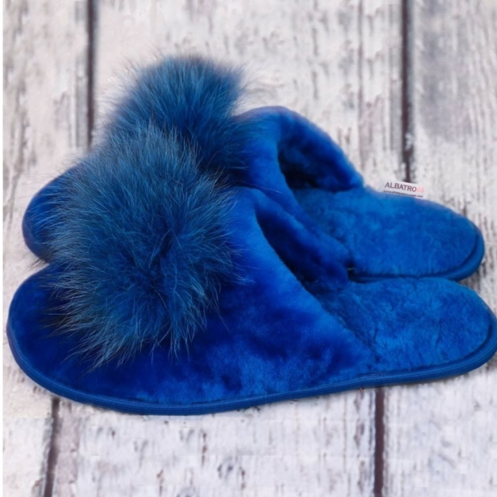 Josephine - Merino sheepskin handmade slippers